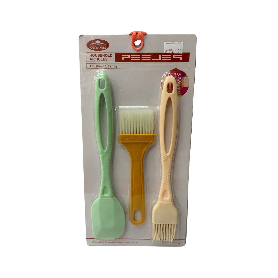 SET DE BROCHAS PARA COCINA